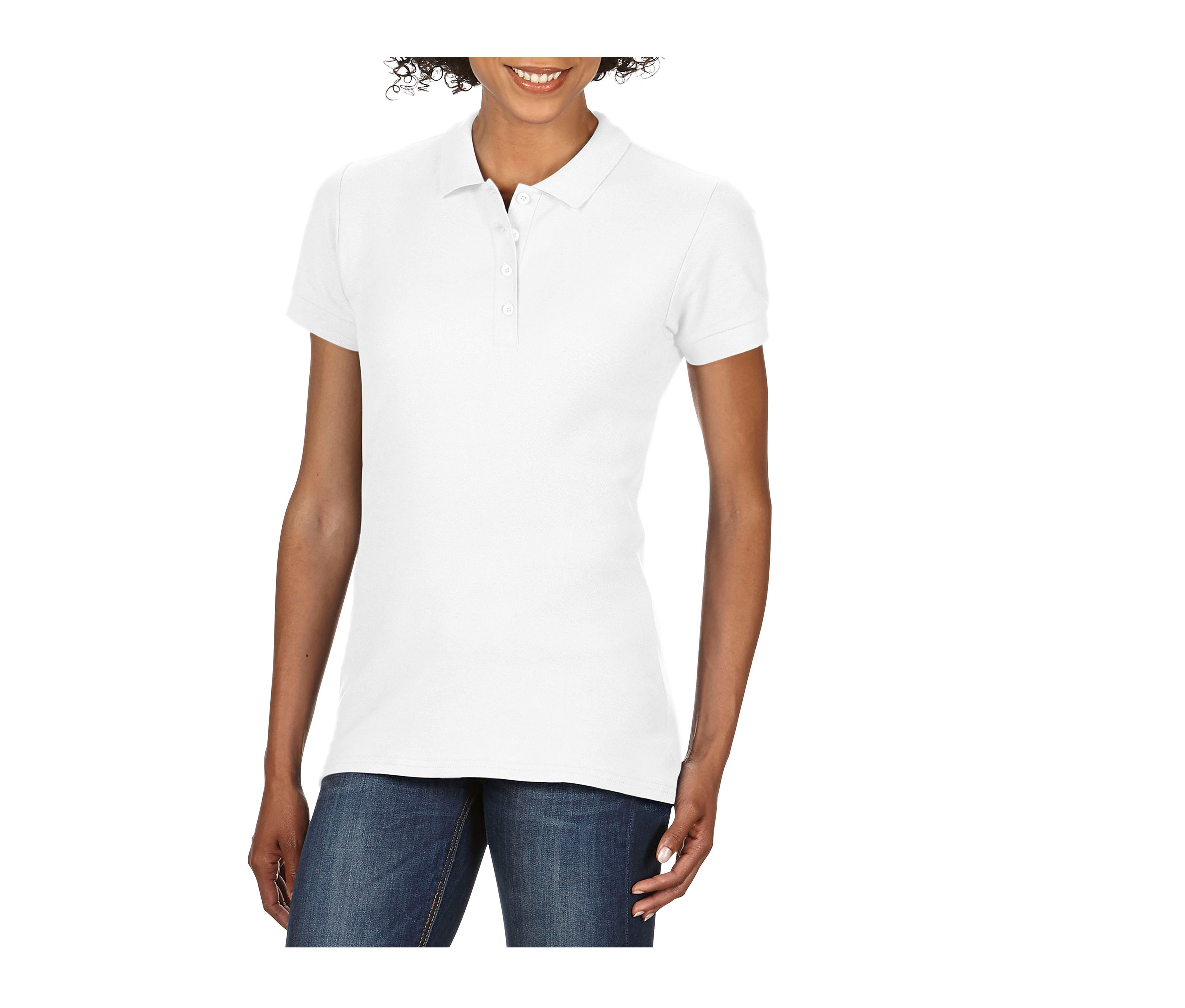 SOFTSTYLE WOMEN'S PIQUÉ POLO