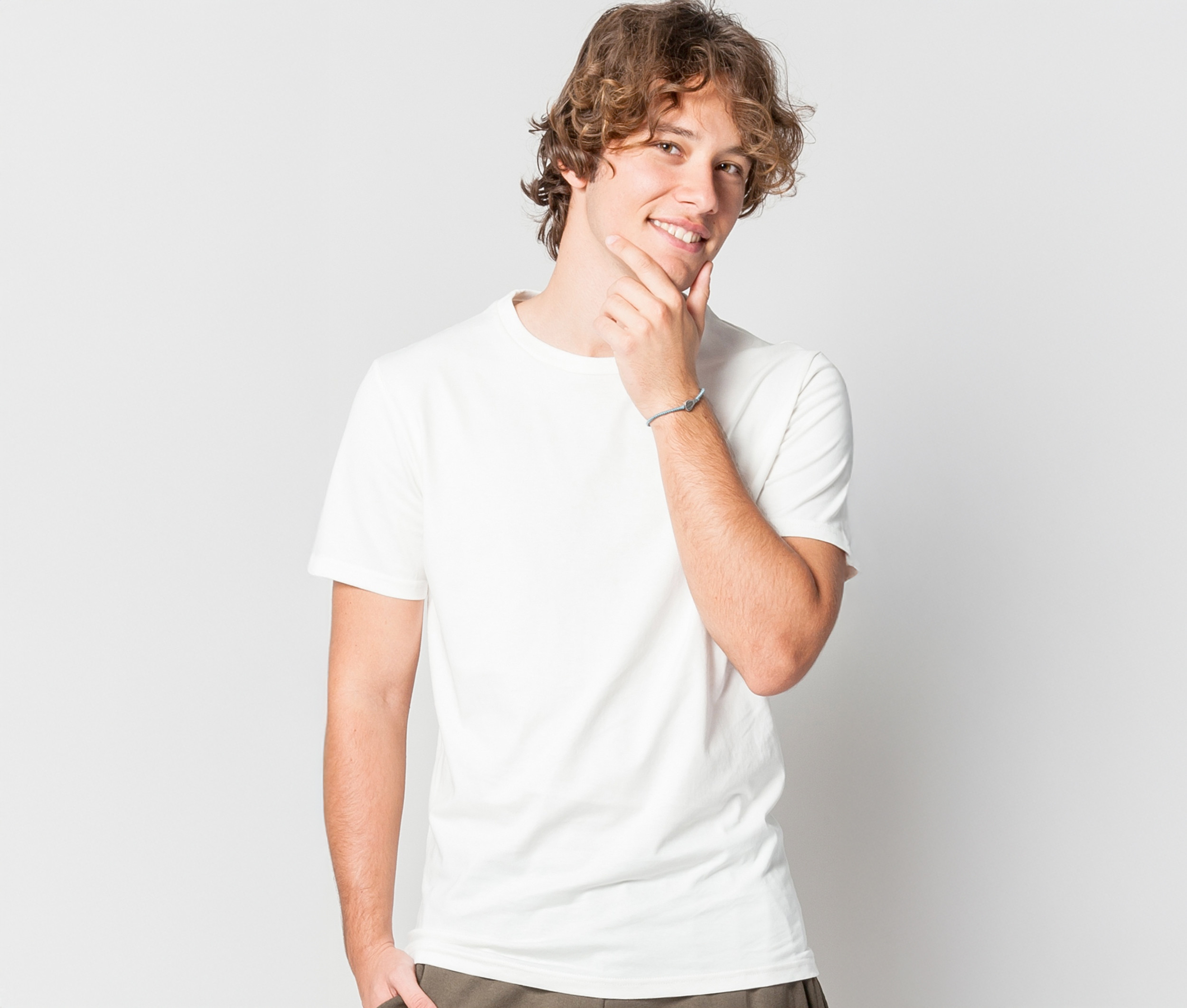 ORGANIC CREW NECK T-SHIRT