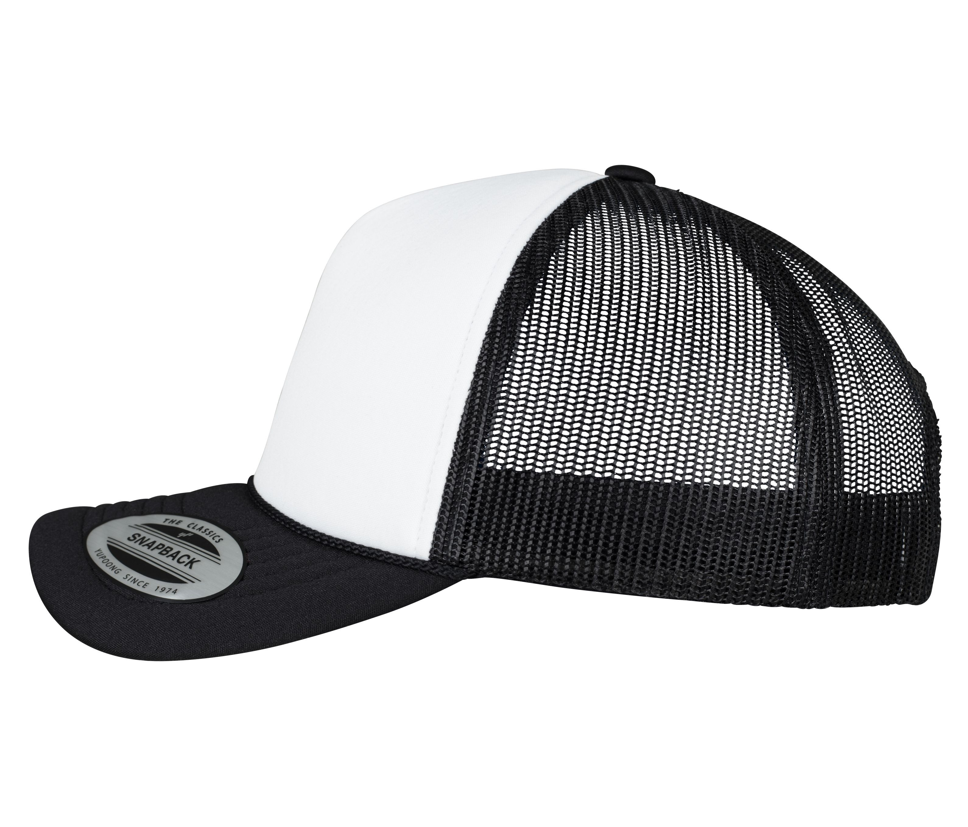 FOAM TRUCKER CAP CURVED VISOR