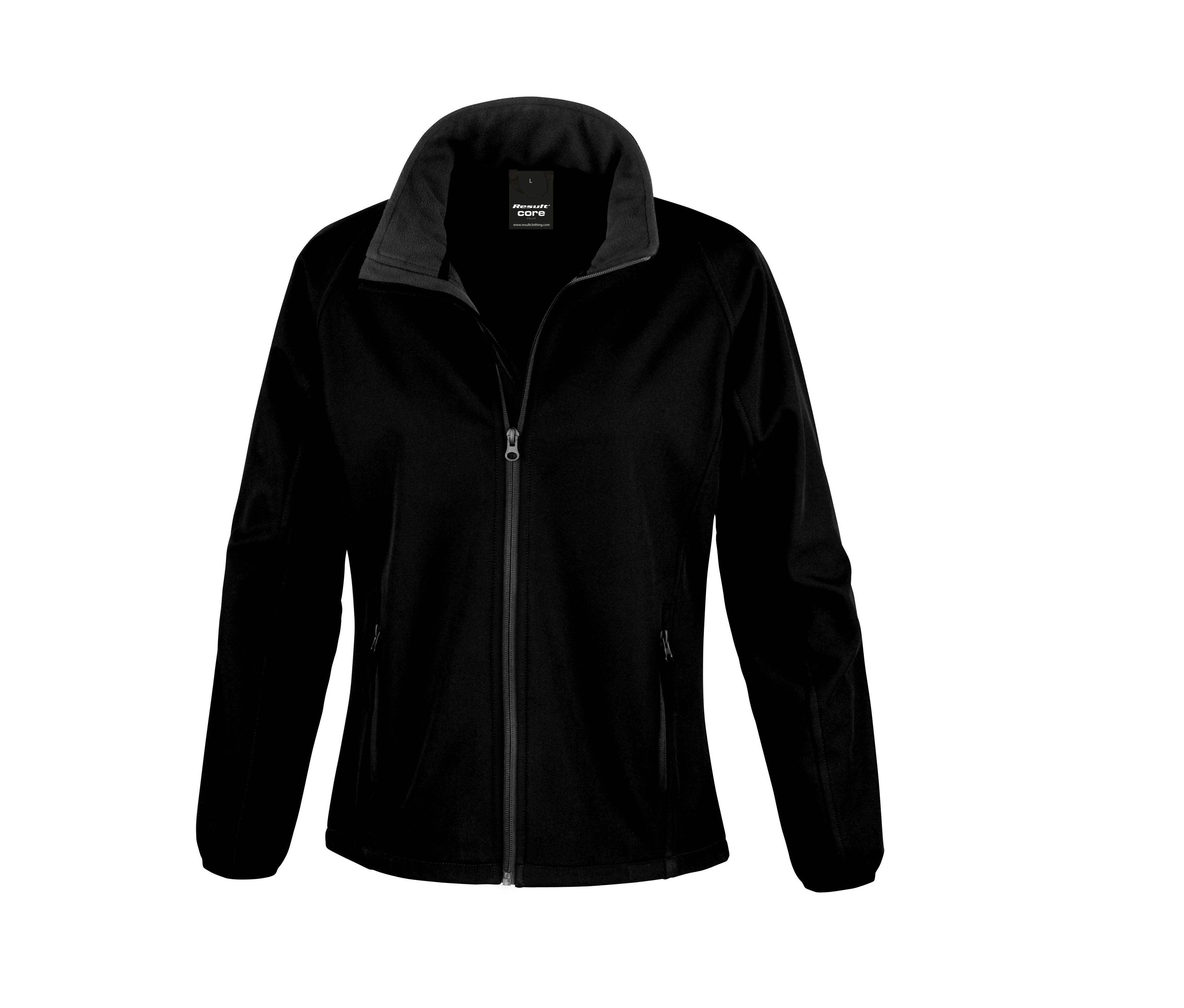 WOMENS PRINTABLE SOFTSHELL JACKET