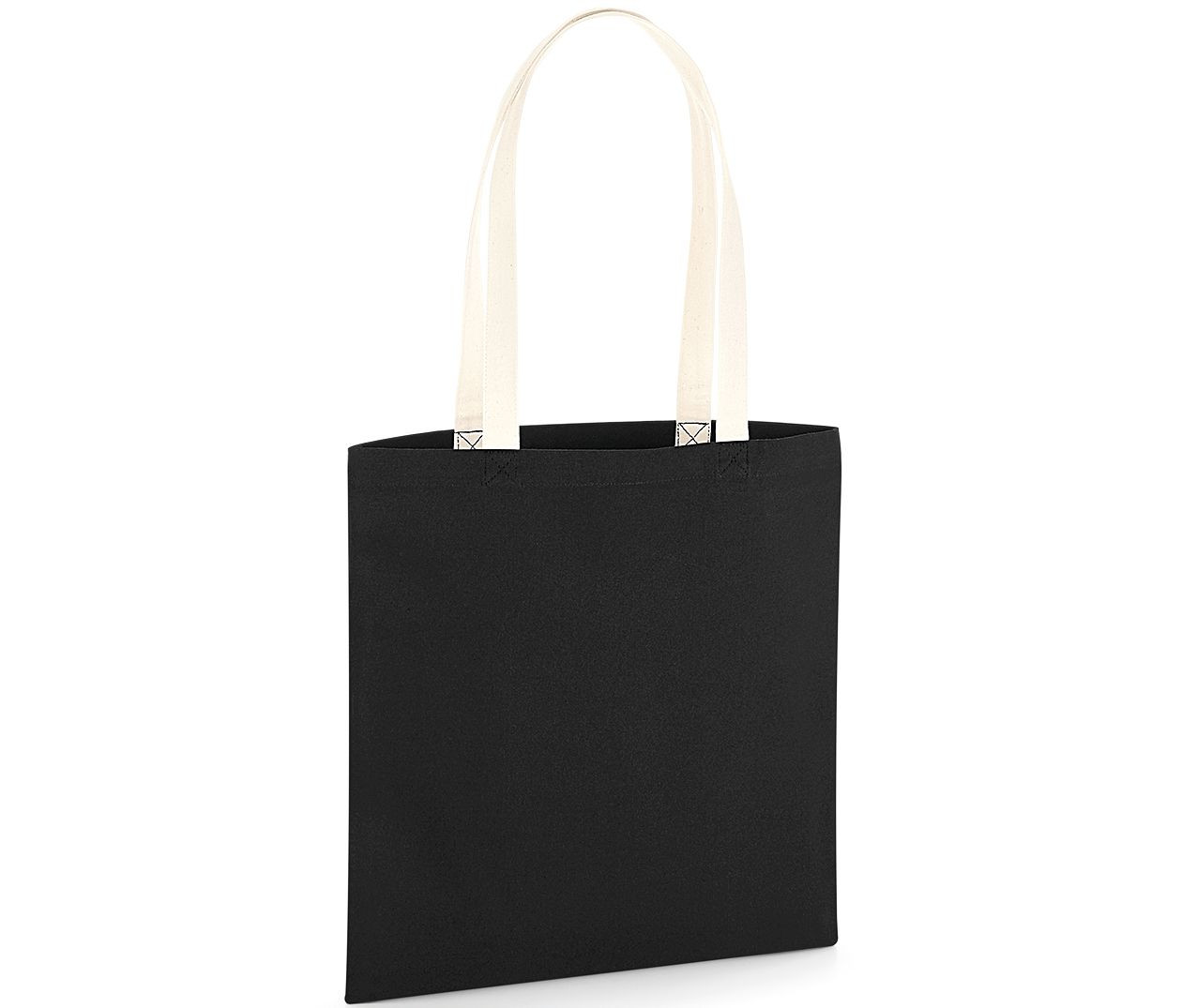 EARTHAWARE® ORGANIC BAG FOR LIFE - CONTRAST HANDLES