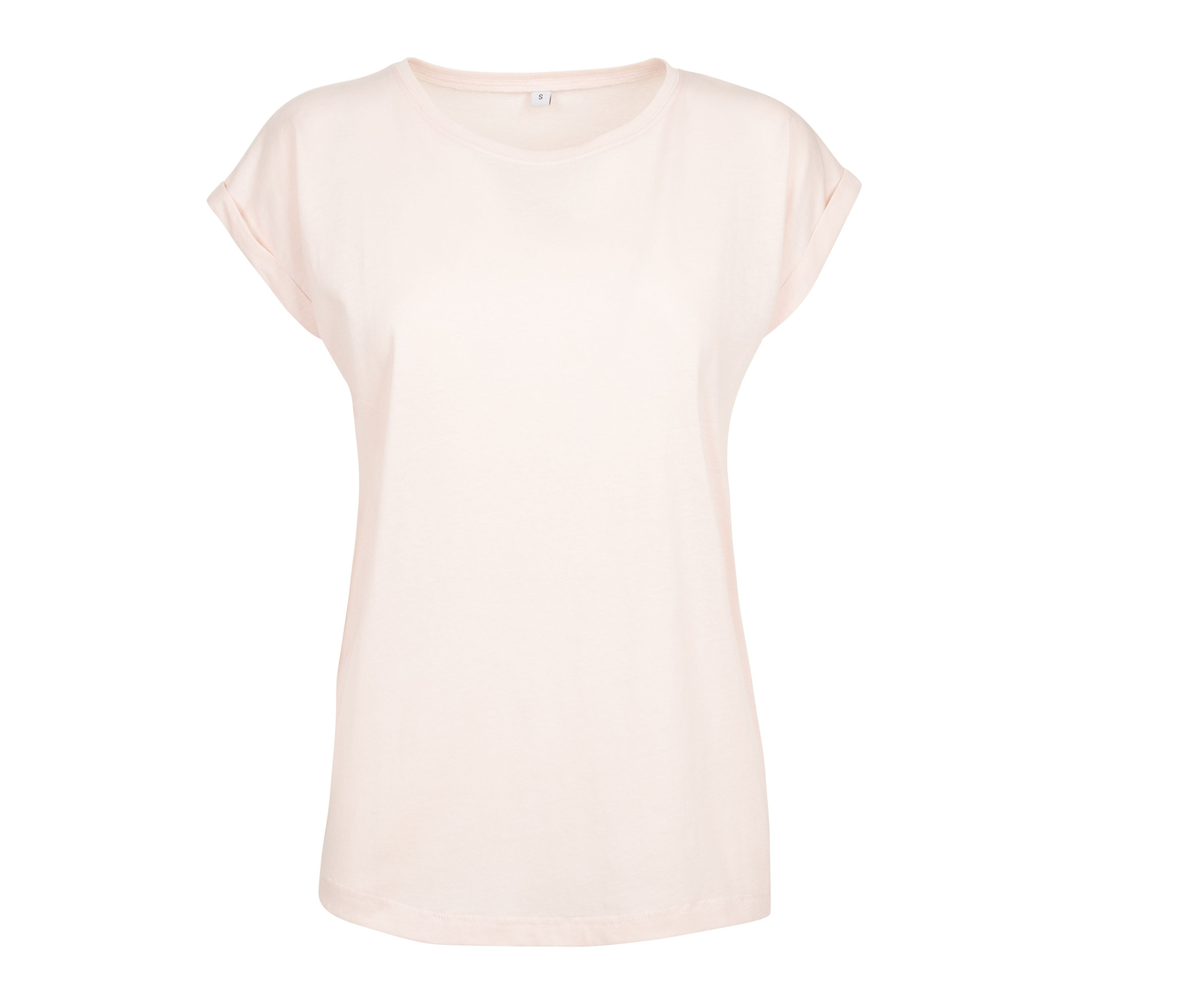 LADIES EXTENDED SHOULDER TEE