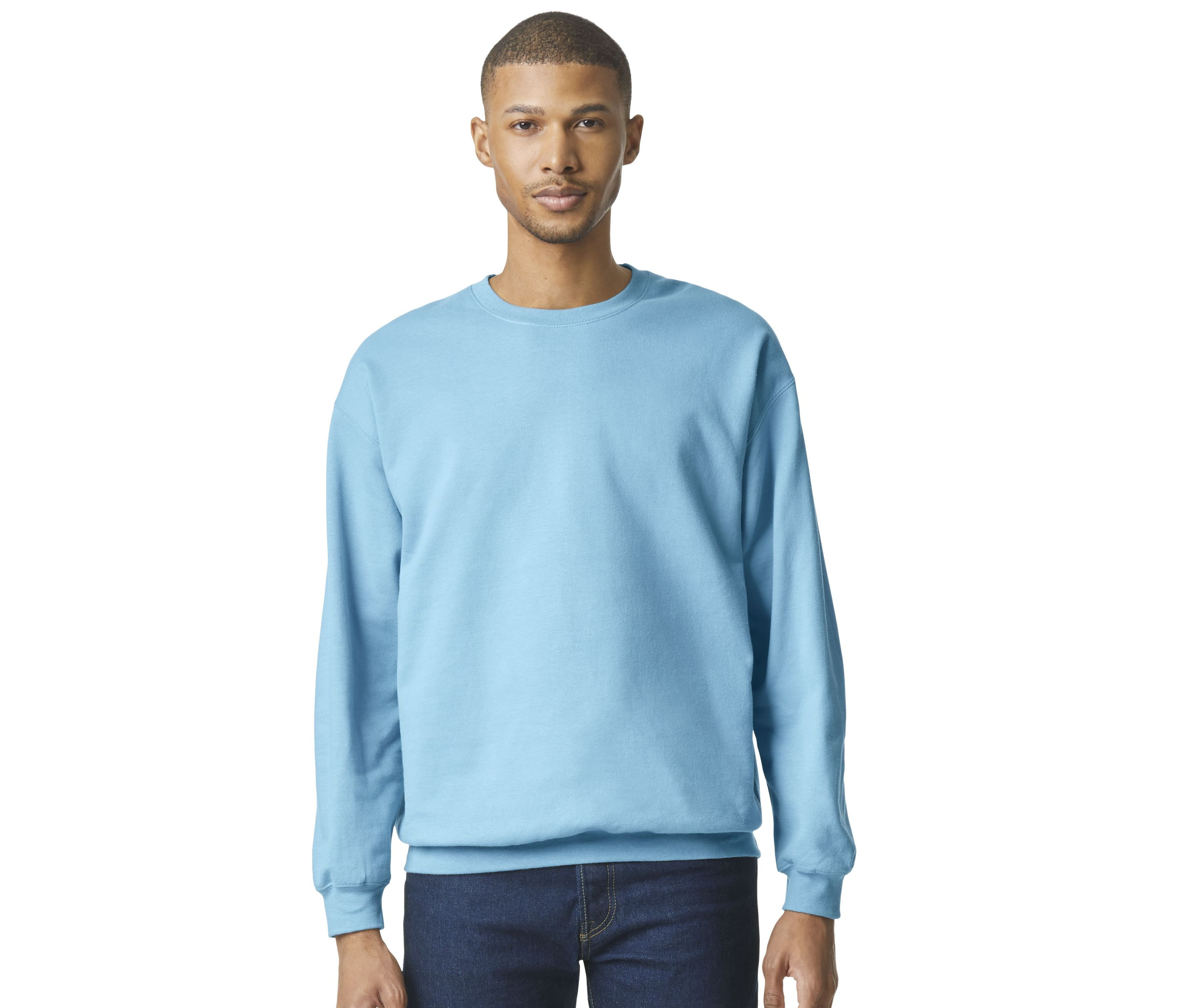 SOFTSTYLE MIDWEIGHT FLEECE ADULT CREWNECK