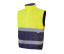 BODYWARMER MATELASSÉ BICOLORE HAUTE VISIBILITÉ