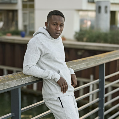 ATHLETIC HOODED SWEAT